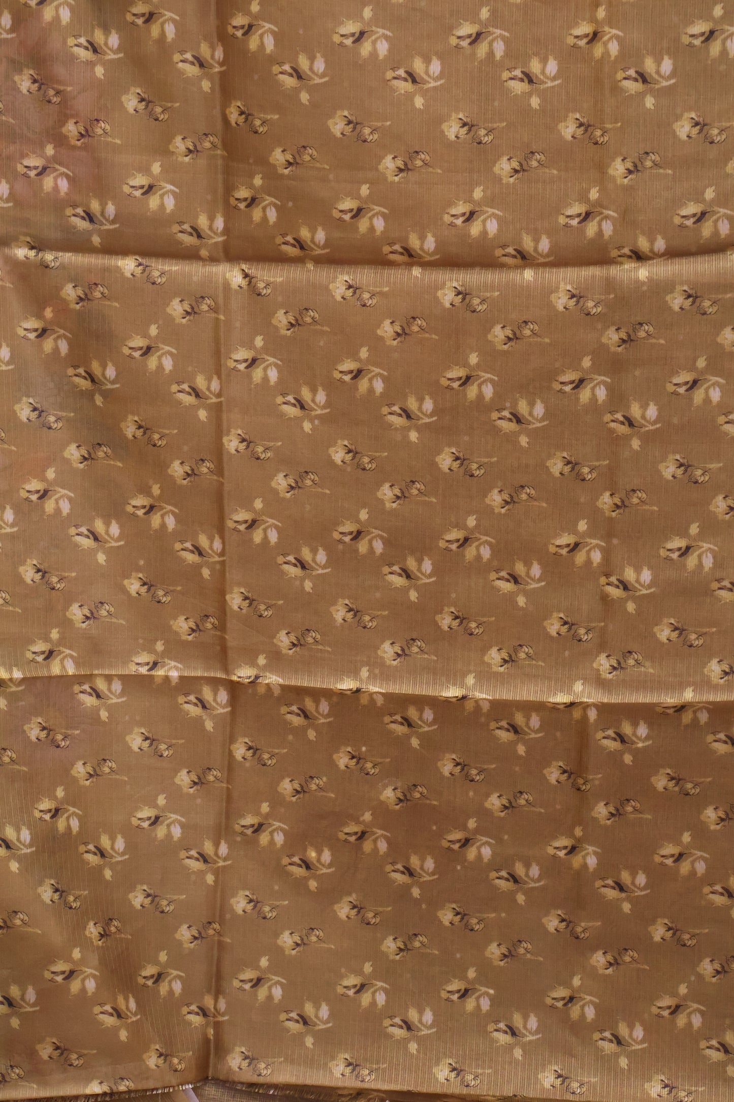 Silk Kota saree-Mustard Sunflower