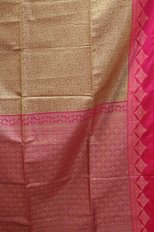 Semi Soft Silk Saree-Manthulir Kolam Border