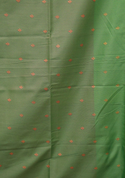 Semi Soft Silk Saree-Wine Kolam Border