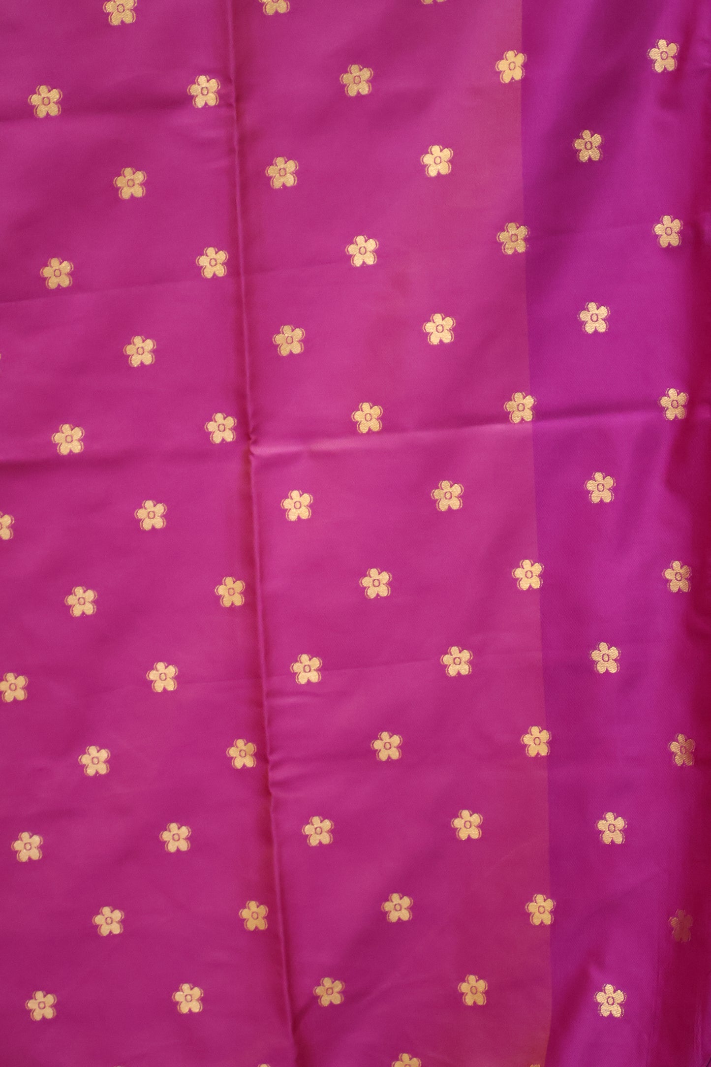 Semi Soft Silk Saree-Peachish Pink Floral Body