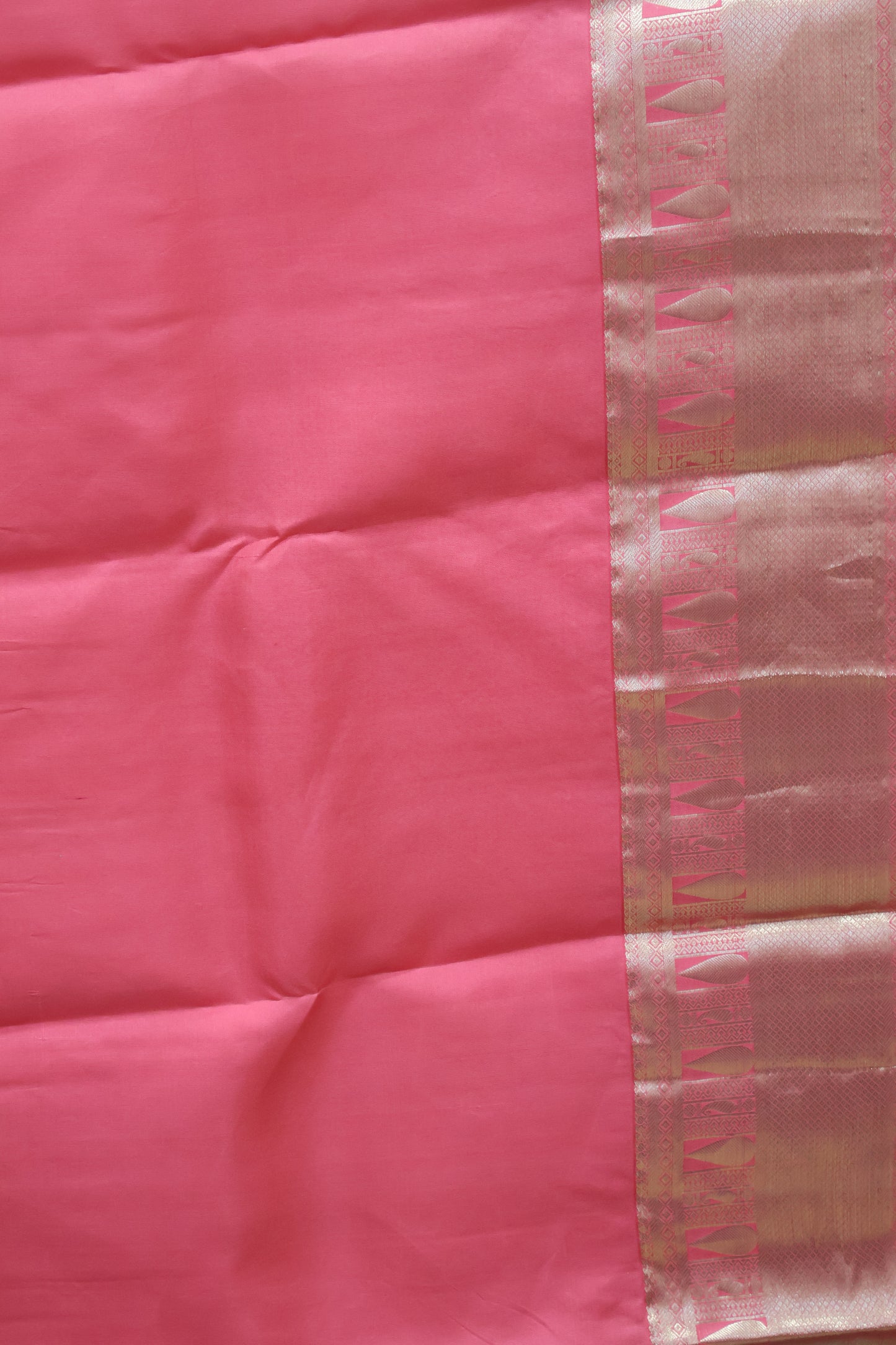 Pure Kanjivaram Silk Saree -Teal Blue Drop
