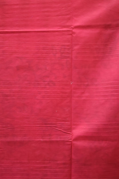 Art Bhagalpur Tussar Saree-Pink Silver