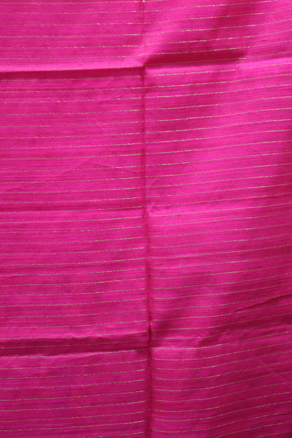 Pure Muslin Silk Saree-Pink Paithani