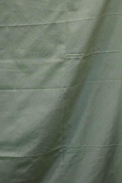 Khadi Cotton Saree -Lite Green Chumki