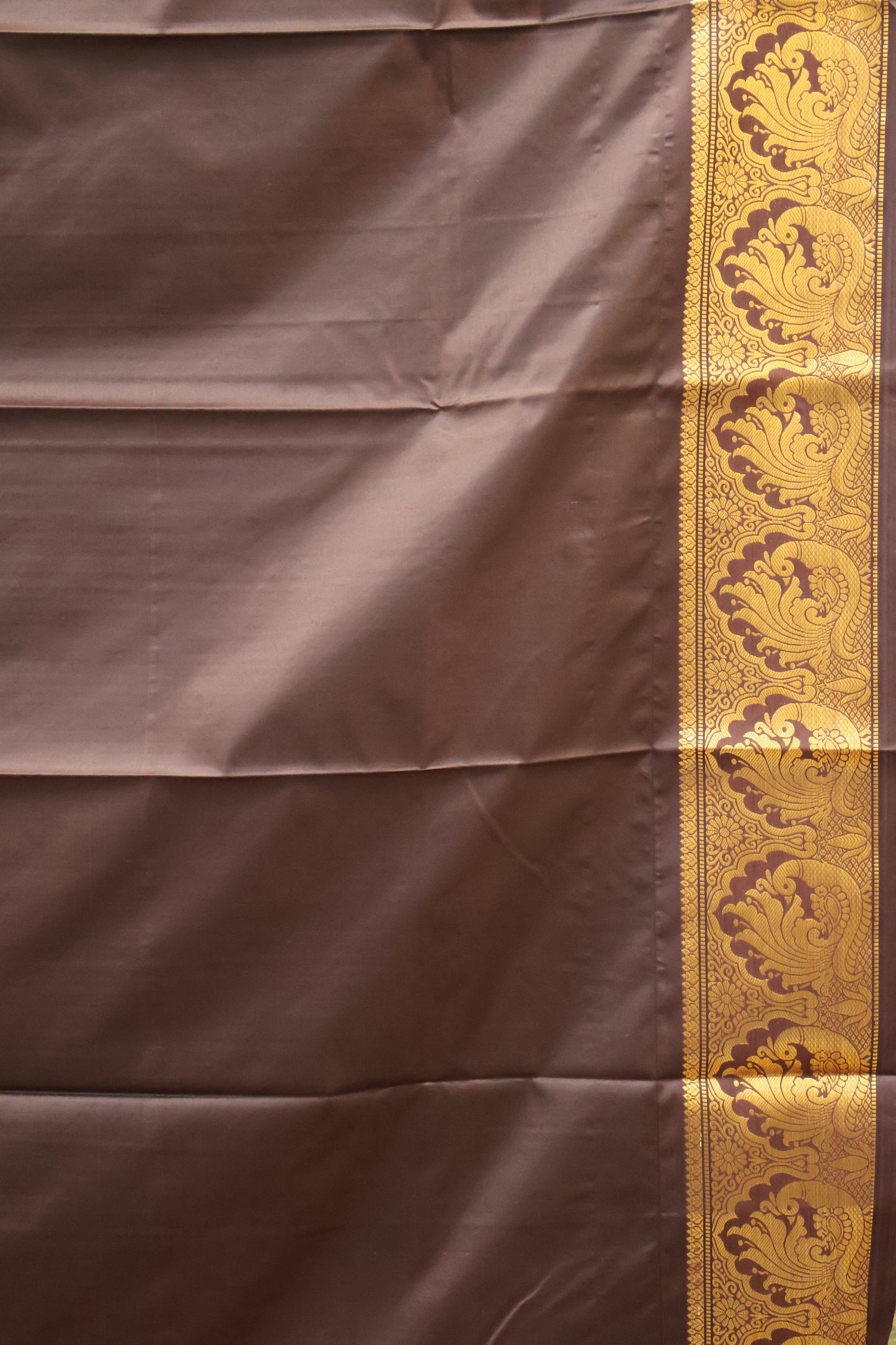 Semi Gadwal Silk Saree-Rani Pink