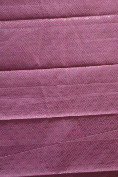 Tissue Silk Saree-Rani Pink Hills Design