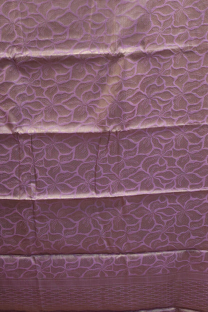 Tissue Silk Saree-Lavender Colour