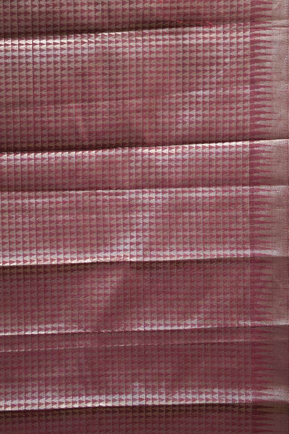 Tissue Silk Saree-Arakku Small Tower Border