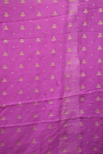 Pure Dola Silk Saree-Purple Swan