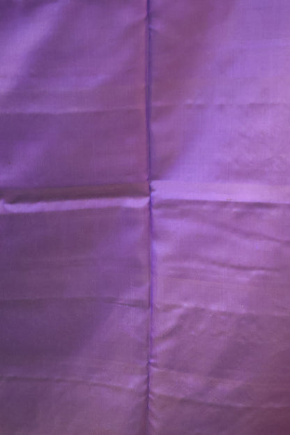 Pure Soft Silk Saree - Big Manga Royal Blue