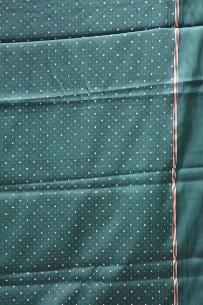 Semi Soft Silk Saree- Pink Plain Double Border