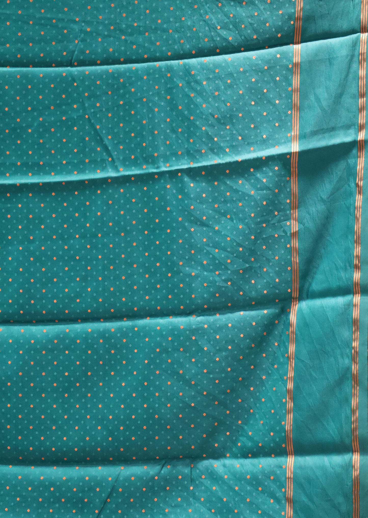 Semi Soft Silk Saree- Purple Plain Double Border