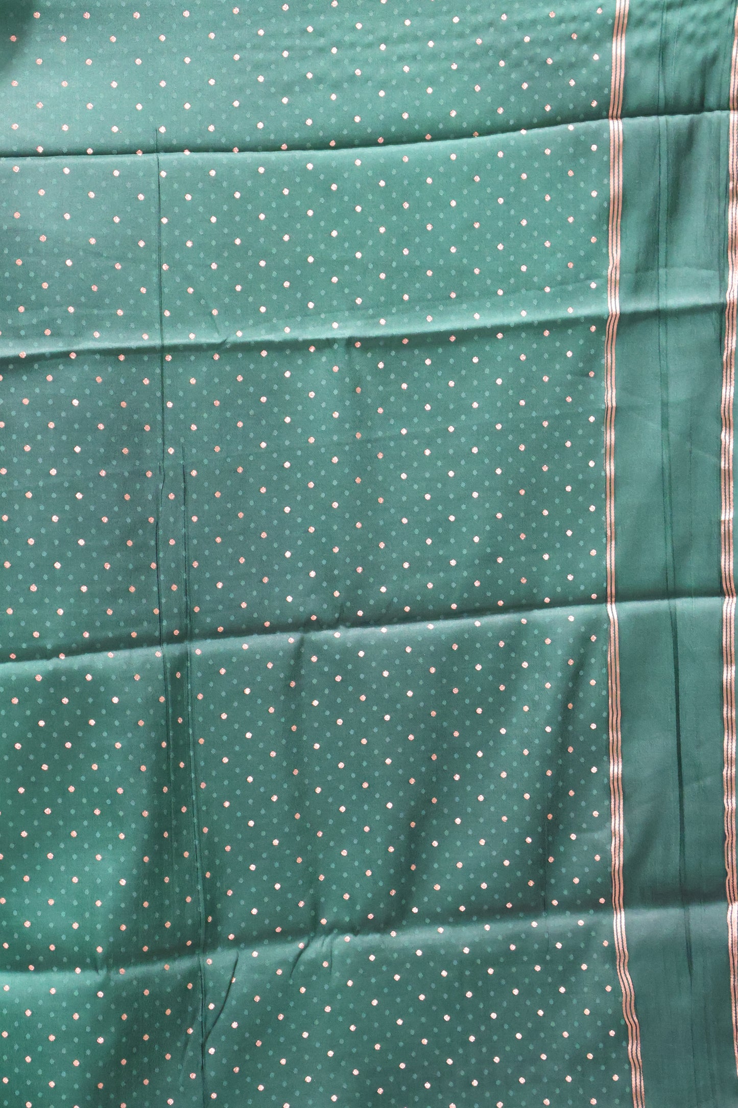 Semi Soft Silk Saree-Red Plain Double Border