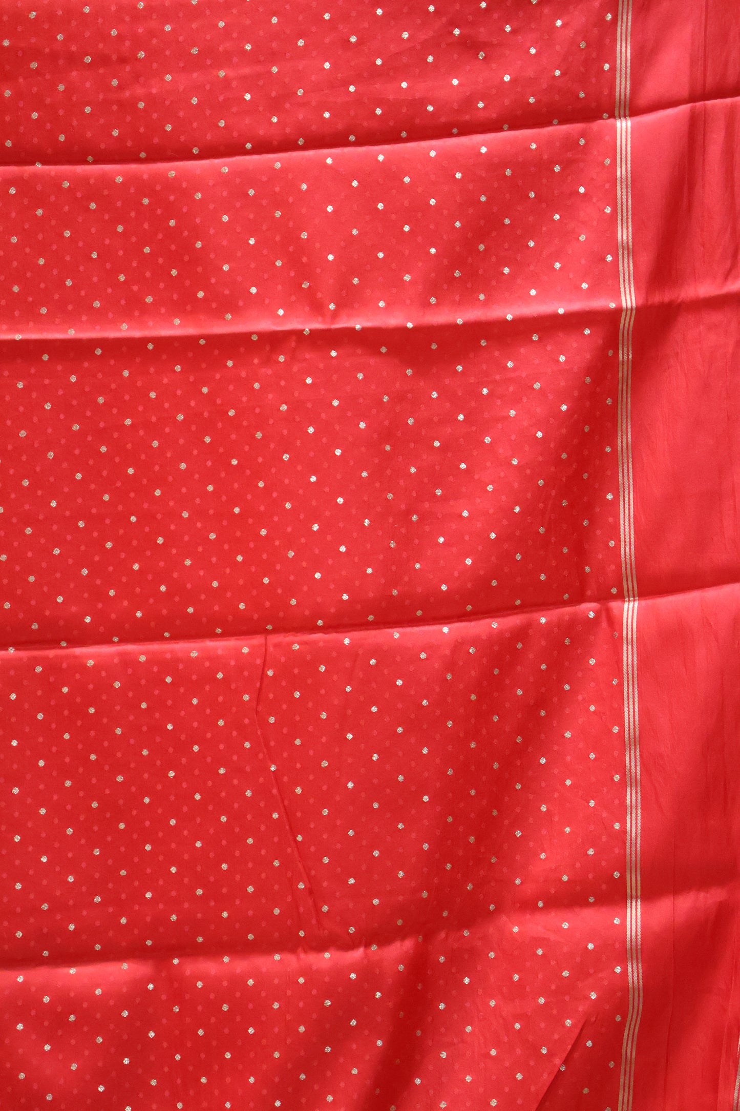 Semi Soft Silk Saree-Yellow Plain Double Border