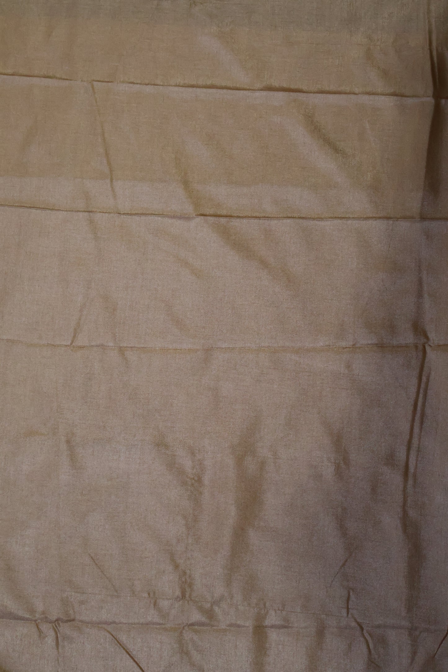 Semi Katan Silk Saree- Sandal Leaf Flower