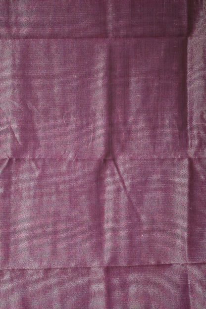 Semi Tussar Saree-Ramar Blue Small Round Buta