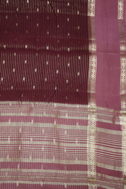 Viscose Saree-Wine Rettapet