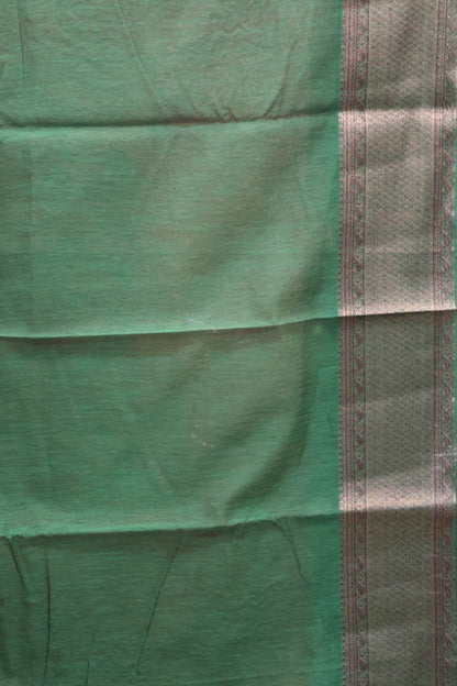 Bamboo Silk Saree-Dark Red Sunflower Design