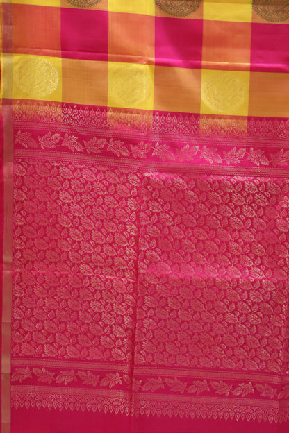 Pure Soft Silk Saree - Mustard