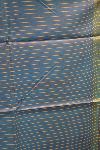 Pure Tussar Saree - Smoky Voilet Pichwai Zari
