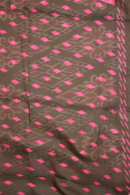 Malai Cotton Saree-Pink Pichwai Print