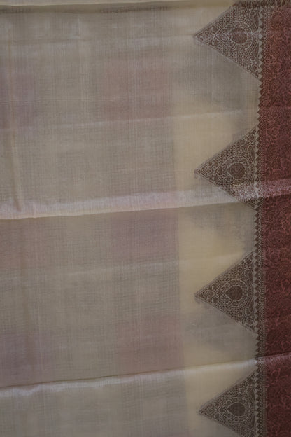 Pure Tussar Saree - Pink