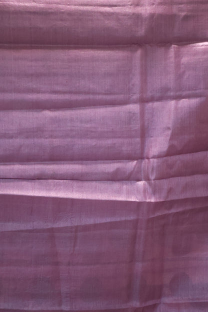 Pure Tussar Saree - Purple