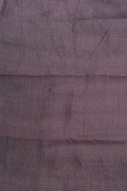 Semi Tussar Saree Floral - Mauve