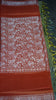 Vazhai Naaru Pattu Saree Vanasingaram Metallic Blue - Orange thumbnail