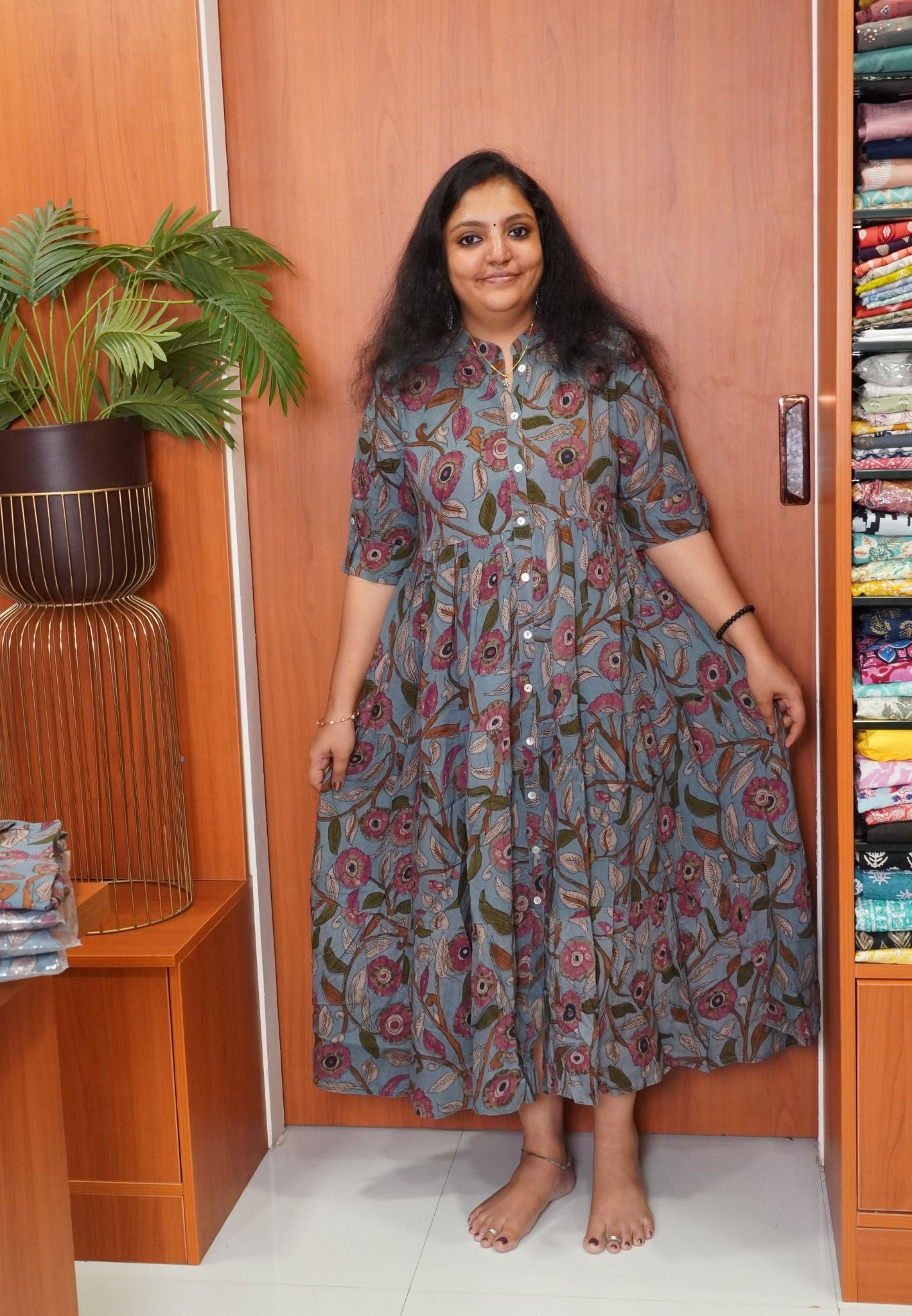 Kurti -Kalamkari Pattern