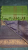 Vazhai Naaru Pattu Saree Vanasingaram Green - Light Wine thumbnail