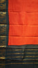 Sungudi Cotton Saree Checks Red - Bottle Green thumbnail