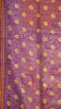 Jute Cotton Saree Kalamkari Print Mustard Yellow thumbnail