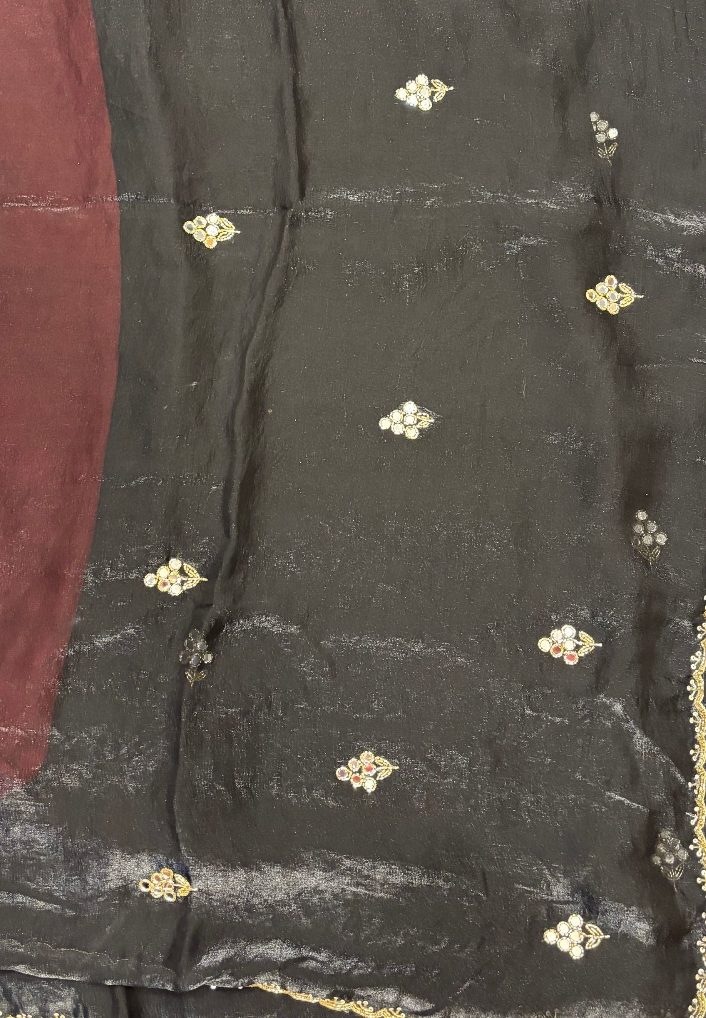 Designer Saree-Black