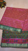 Semi Pattola Saree Pochampally Print - Onion Pink thumbnail