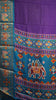 Shiffon Saree Violet - Blue thumbnail