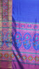 Semi Pattola Saree Solid - Blue thumbnail