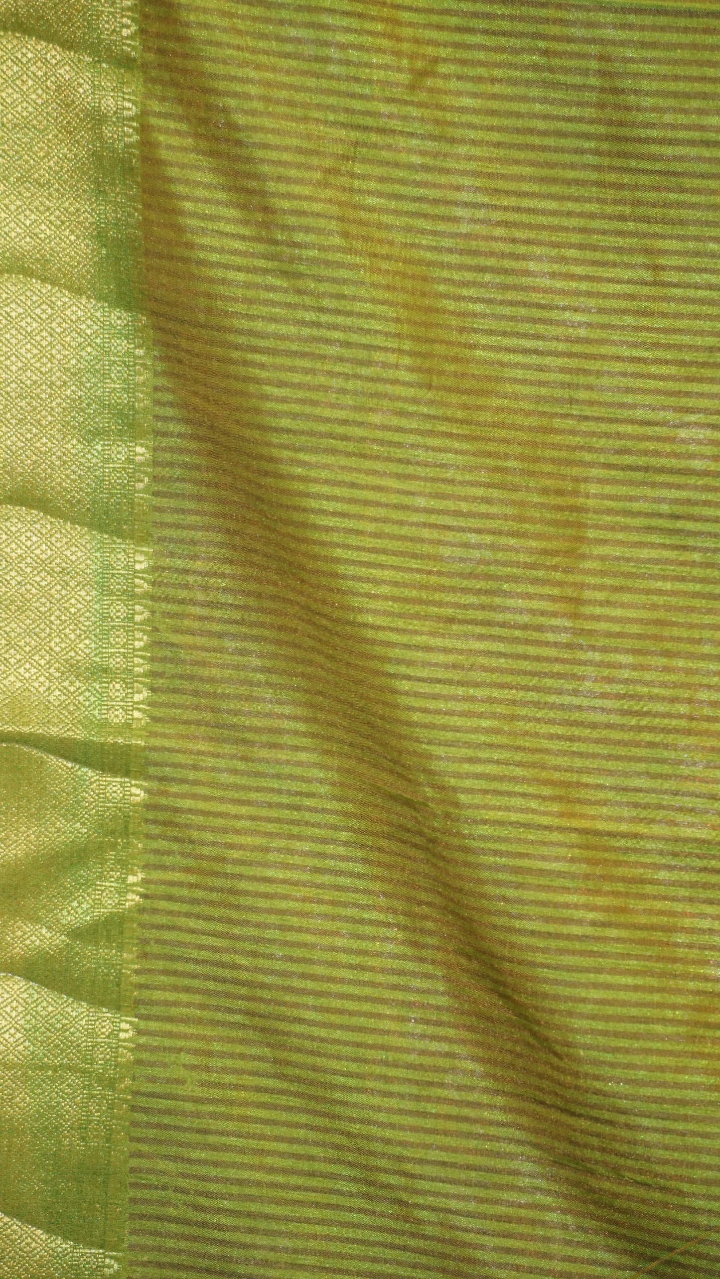 Semi Pattola Saree Kalamkari Print - Rust Orange