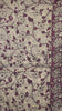 Kalamkari Saree Cotton - Green With Purple Border thumbnail