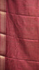 Dola Silk Kalamkari Print Magenta Border thumbnail