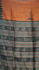 Gicha Tussar Saree Orange - Green thumbnail