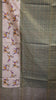 Semi Tussar Saree With Deer Border - Green thumbnail