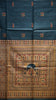 Pure Tussar Saree - Peacock Blue thumbnail