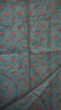 Jute Cotton Saree Kalamkari Print - Brown thumbnail