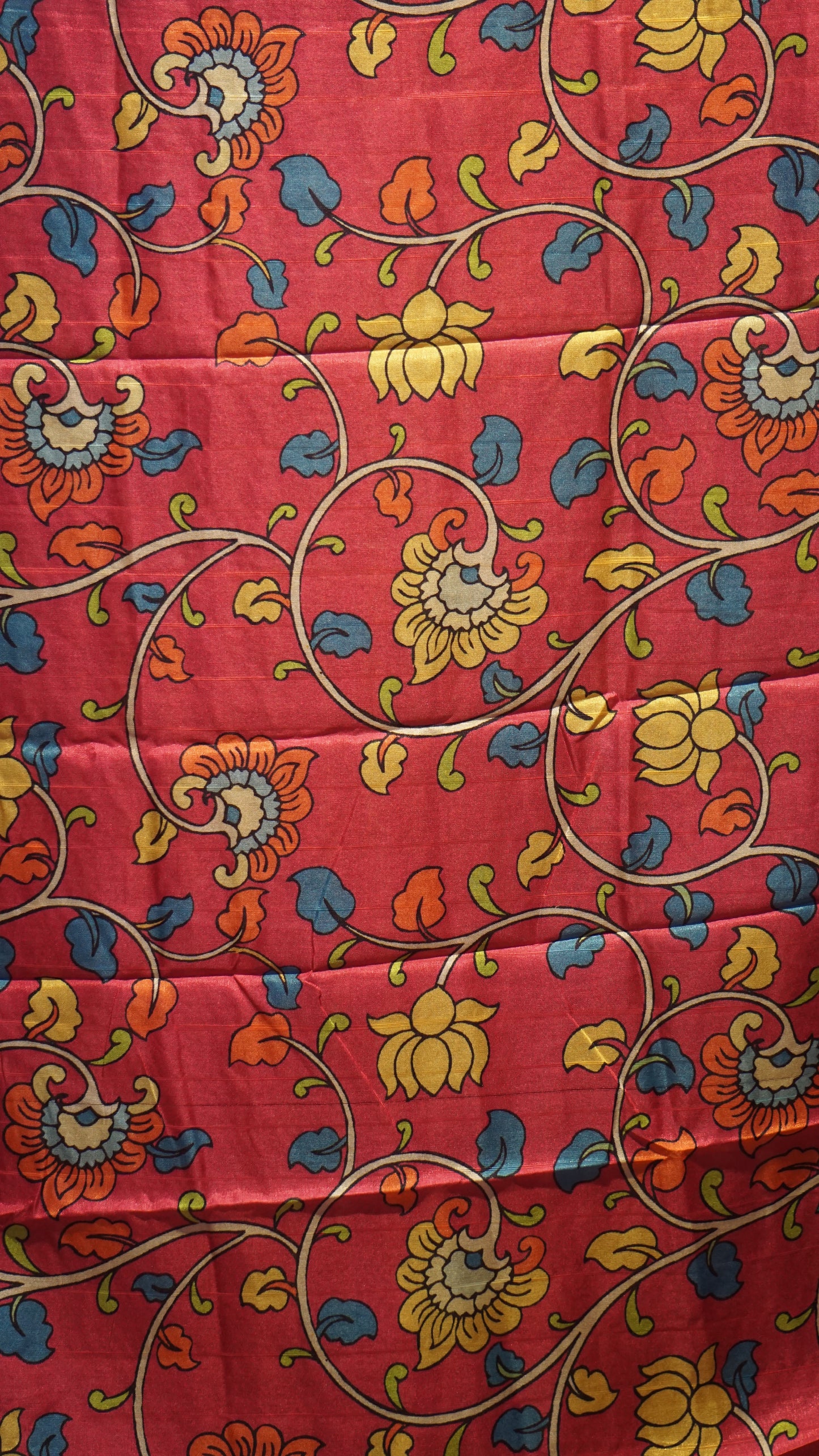 Semi Tussar Saree - Violet