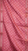 Semi Printed Silk Saree - Maroon thumbnail