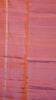 Soft Silk Saree Kolam Design - Peach & Purple Blend thumbnail