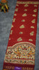 Semi Linen Kalamkari Saree Red thumbnail