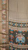 Shiffon Saree Olive Green thumbnail