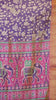 Semi Pattola Saree Kalamkari Print - Lavender thumbnail